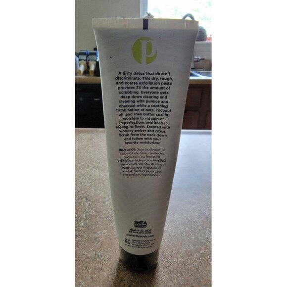 Perfectly Posh GENDER BENDER Body Scrub Detox & Deep Clean 6.5oz Tube New Sealed - Picture 2 of 2